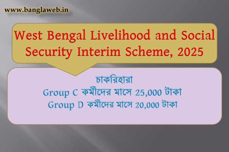 West Bengal Livelihood and Social Security Interim Scheme